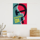 Wahlplakat der CDU 1953: Seid wachsam Poster (Küche)