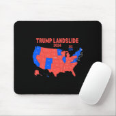 Wahlplan 2024 Trump 312 Landslide Mousepad (Mit Mouse)