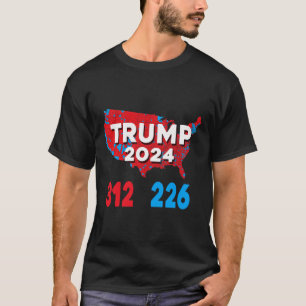 Wahlplan 2024 Trump 312 Rote Wahl 2024 Res T-Shirt
