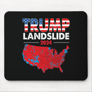 Wahlplan 2024 Trump Landslide Rote Wahl Ma Mousepad