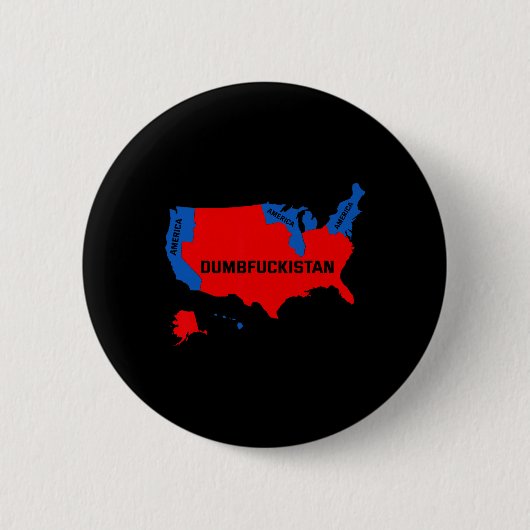 Wahlplan 2024 USA Dumbfor Button (Vorderseite)