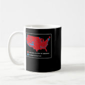 Wahlplan 2024 USA Dumbfor Kaffeetasse (Links)