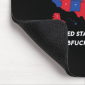 Wahlplan 2024 USA Dumbfor Mousepad (Ecke)