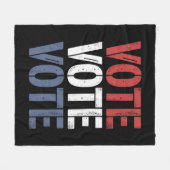 Wahlpolitik bei der Abstimmung Wählerregistrierung Fleecedecke (Vorderseite (Horizontal))