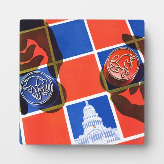 Wahlprüfung Fotoplatte (Vorderseite)