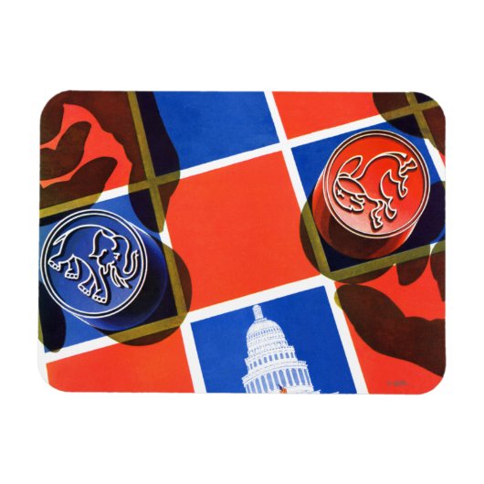 Wahlprüfung Magnet (Horizontal)