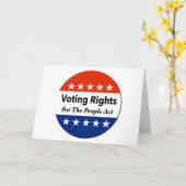 Wahlrecht für das Volksgesetz Karte (Gelbe Blume)