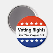 Wahlrecht für das Volksgesetz Magnet (Vorderseite/Rückseite)