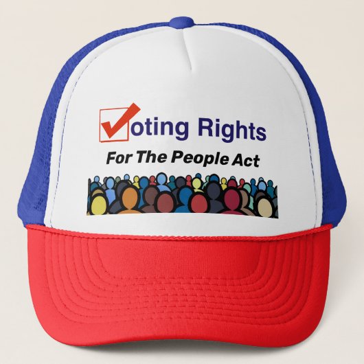 Wahlrecht für das Volksgesetz Truckerkappe (Vorderseite)