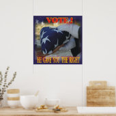 Wahlrecht Poster (Küche)