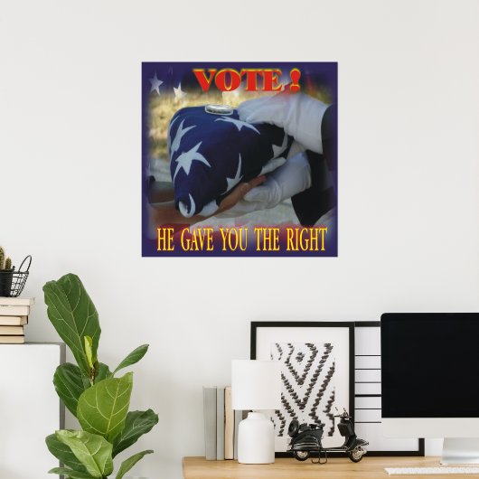 Wahlrecht Poster (Heimbüro)