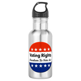 Wahlrecht - Wahlfreiheit Edelstahlflasche