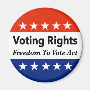 Wahlrecht - Wahlfreiheit Magnet