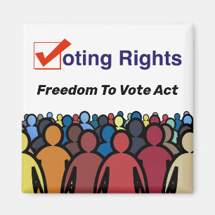 Wahlrecht - Wahlfreiheit Magnet