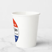 Wahlrecht - Wahlfreiheit Pappbecher (Links)