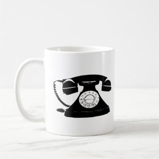 Wählscheibentelefon Kaffeetasse