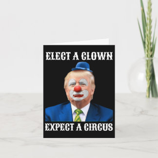 Wählt einen Clown, erwartet einen Zirkus F Karte