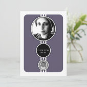 wählt lila Gedenkkarten Programm (Stehend Vorderseite)