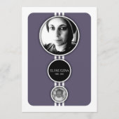 wählt lila Gedenkkarten Programm (Vorderseite)