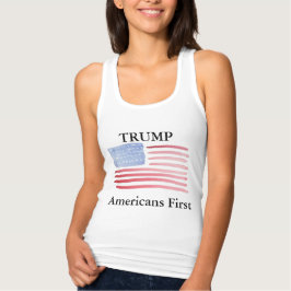 Wählt Trump Amerikaner zuerst Tank Top