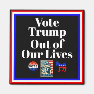 Wählt Trump aus unserem Lives Magnet