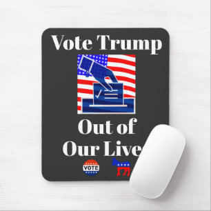 Wählt Trump aus unserem "Lives Mouse Pad" Mousepad