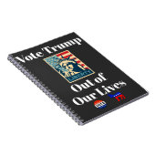 Wählt Trump aus unserem Lives-Notebook Notizblock (Rechte Seite)