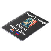 Wählt Trump aus unserem Lives-Notebook Notizblock (Linke Seite)