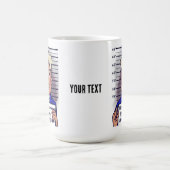 Wählt Trump Classic-Tasse Kaffeetasse (Mittel)