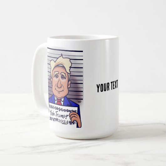 Wählt Trump Classic-Tasse Kaffeetasse (Vorderseite Links)