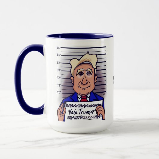 Wählt Trump große Combo-Tasse Tasse (Links)