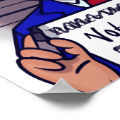 Wählt Trump Value Poster (Ecke)