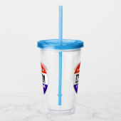 Wahltaste Acryltrinkbecher (Rechts)