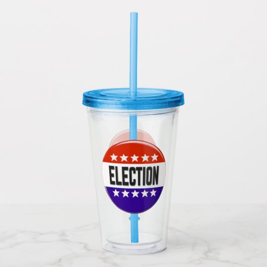 Wahltaste Acryltrinkbecher (Vorderseite)