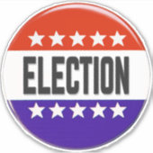 Wahltaste Aufkleber (Vorderseite)