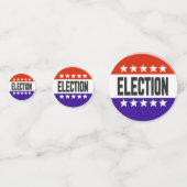 Wahltaste Konfetti (Vorderseiten)