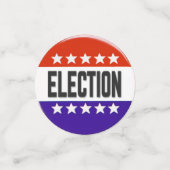 Wahltaste Konfetti (Klein Vorderseite)