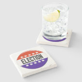 Wahltaste Steinuntersetzer (Seitenansicht)