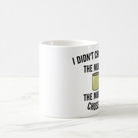 wählte nicht das Tassenleben. Das Tassenleben Kaffeetasse (Mittel)