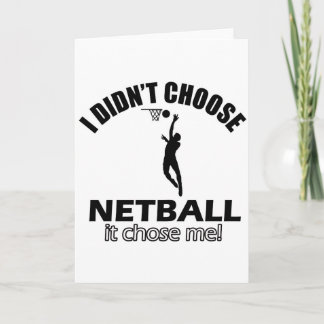 Wählte nicht Netball Karte