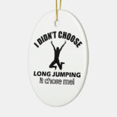 Wählte nicht Weitsprung Keramik Ornament (Links)