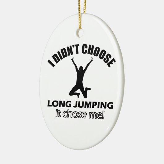 Wählte nicht Weitsprung Keramik Ornament (Links)
