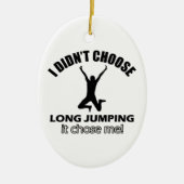 Wählte nicht Weitsprung Keramik Ornament (Vorne)