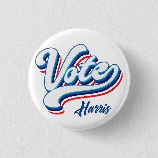 Wahltypografie Button (Vorderseite)