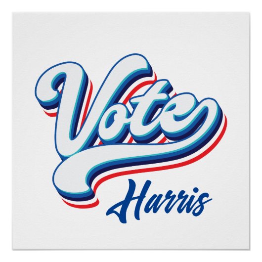 Wahltypografie Poster (Vorderseite)