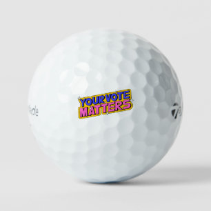 Wahlveranstaltung 'Ihre Stimme zählt' zur Halbzeit Golfball