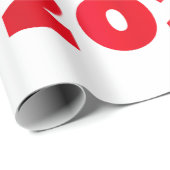 Wahlversprechen für Trump 2024 Geschenkpapier (Rolleneckpunkt)