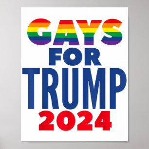 Wahlversprechen für Trump 2024 Poster