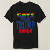Wahlversprechen für Trump 2024 T-Shirt (Design vorne)