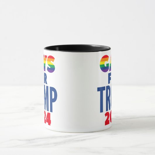 Wahlversprechen für Trump 2024 Tasse (Zentrum)